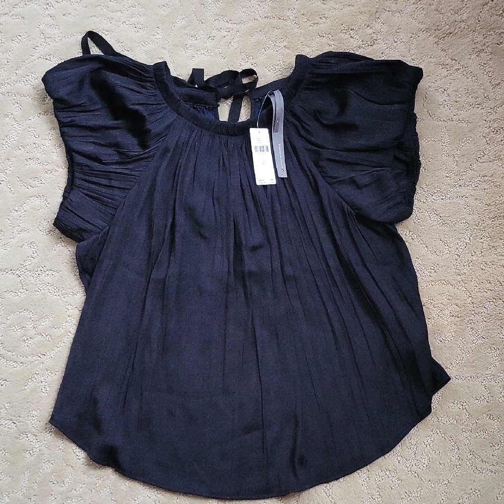 Anthropologie Midnight Blue Women's Top - Still Has Tags